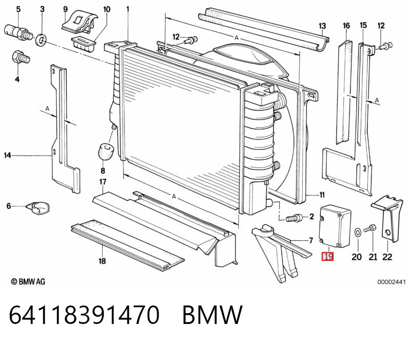 Купити 6917001 BMW Датчик забруднення повітря