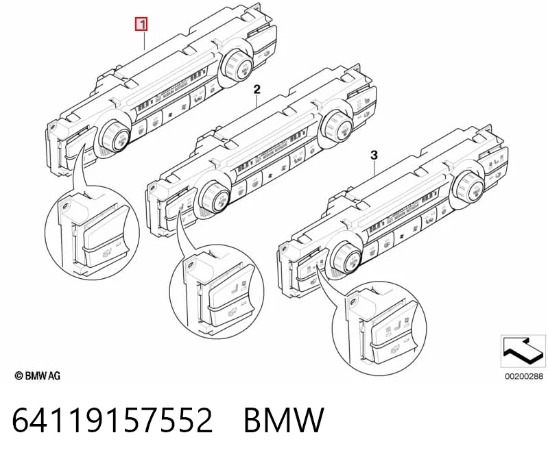 Регулятор вентилятора обігрівача BMW 9157552 ціна, від 30.76 USD