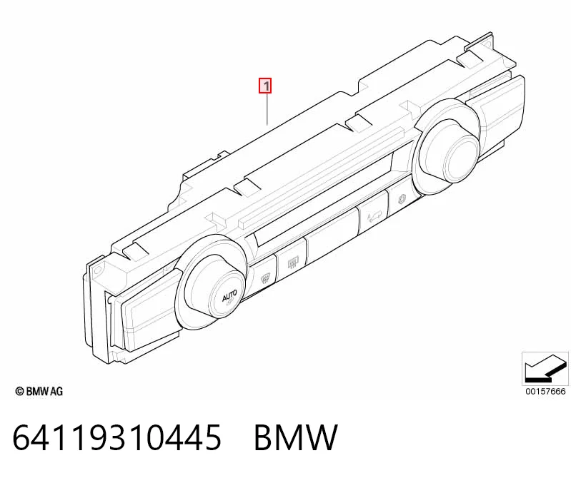 64119310445 BMW 