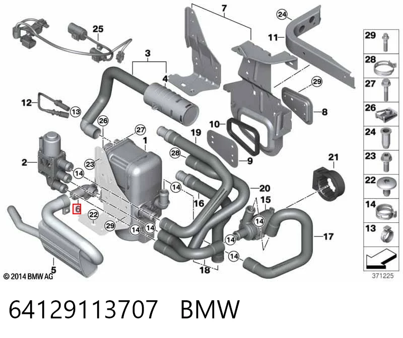 64129113707 BMW