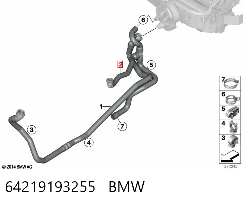 64219193255 BMW 