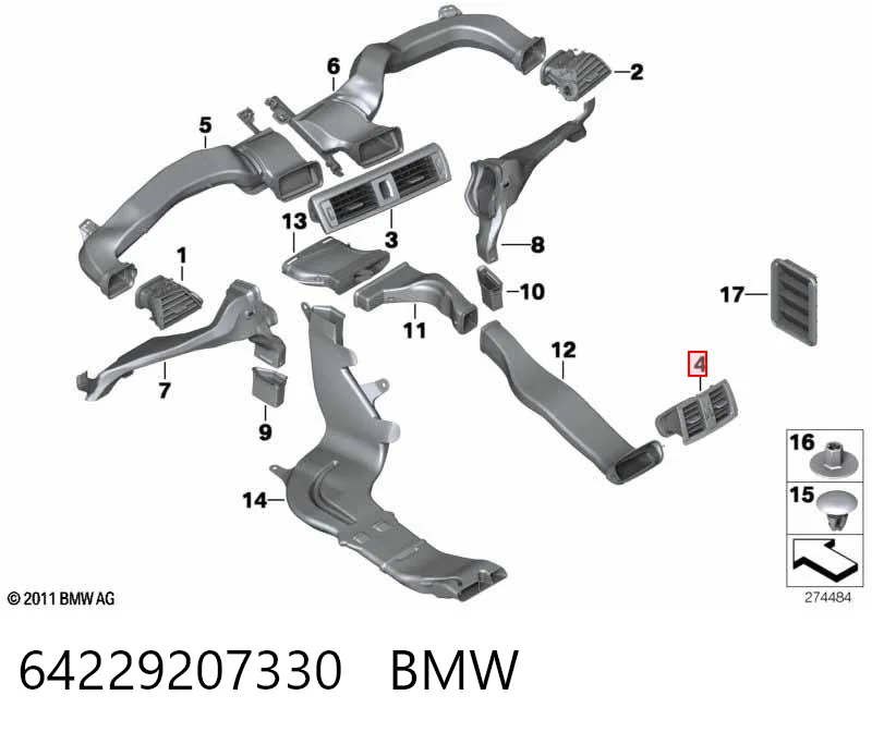 64229207330 BMW 