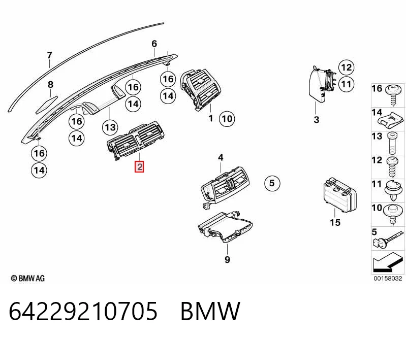 64229210705 BMW 