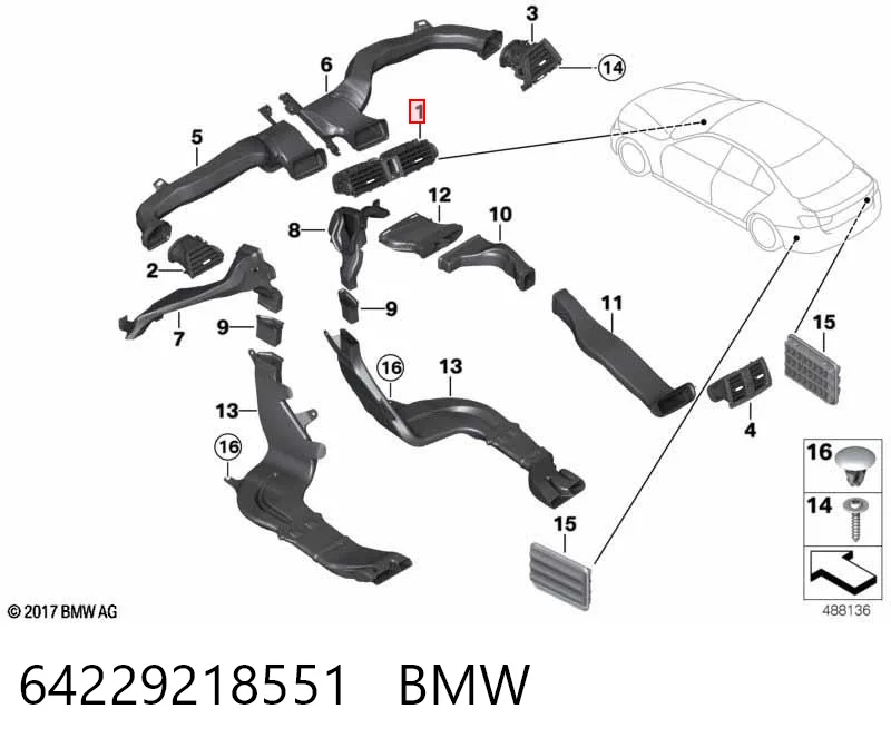 64229218551 BMW 