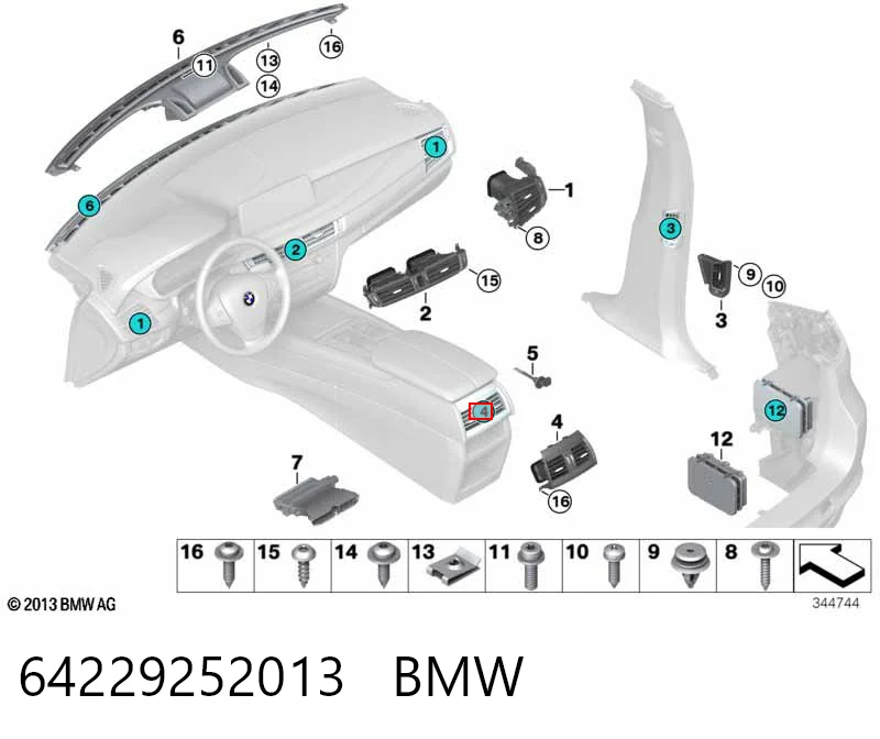 64229252013 BMW 