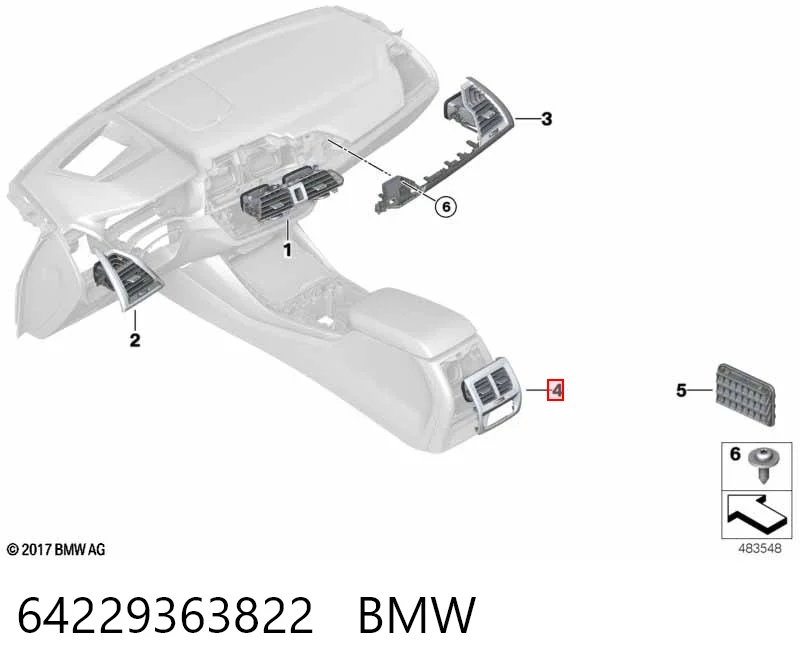 64229363822 BMW 