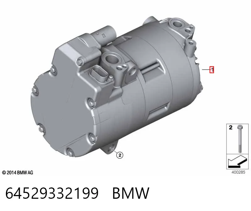 64529332199 BMW Компресор холодоагенту