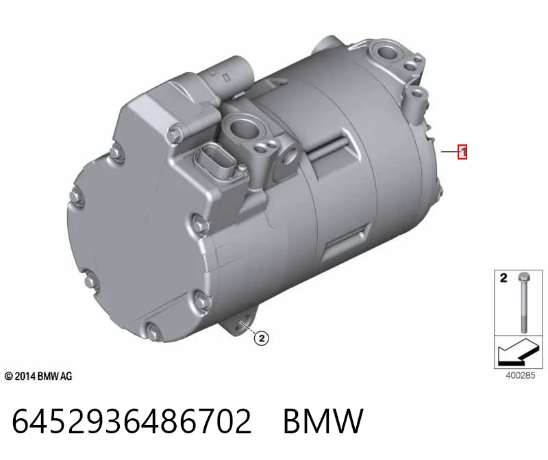 6452936486702 BMW Компресор холодоагенту