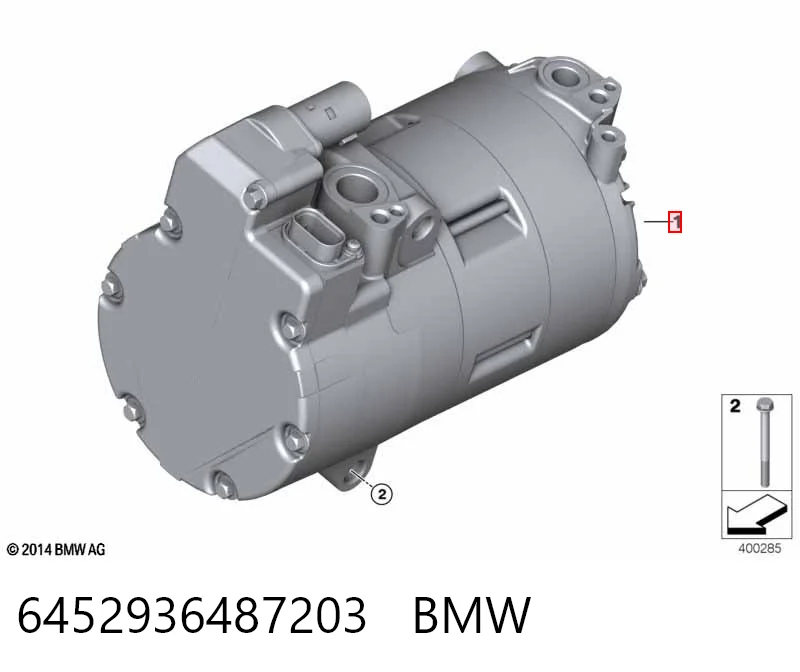 6452936487203 BMW Компресор холодоагенту