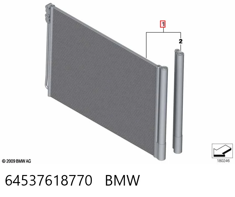 64537618770 BMW Конденсатор