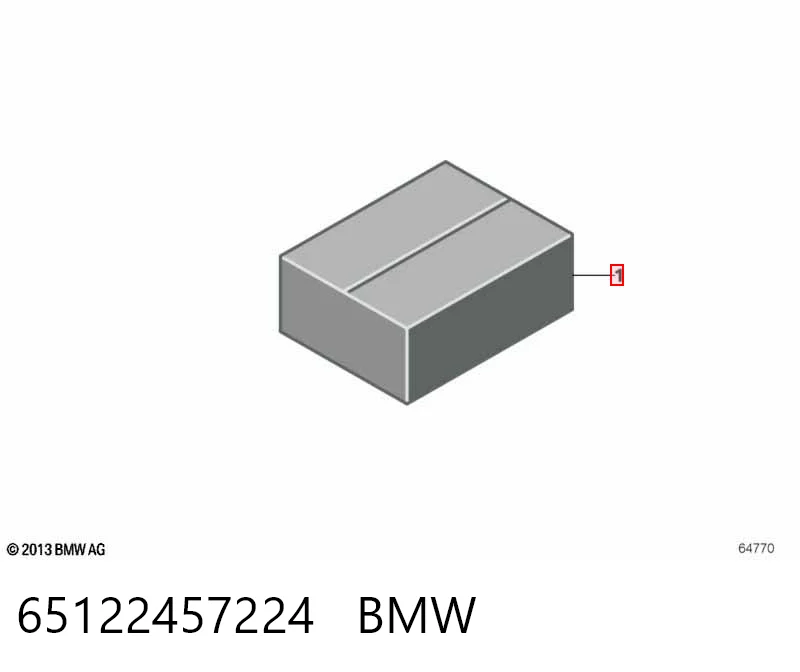  BMW 65125A60946 ціна, від 80.16 USD