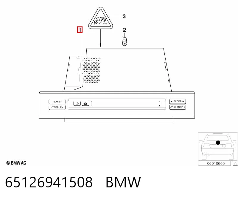 Магнітола (радіо AM/FM) BMW X5 