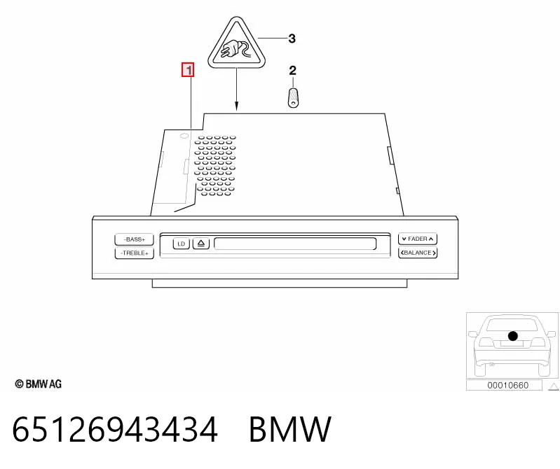 Магнітола на BMW X5  E53