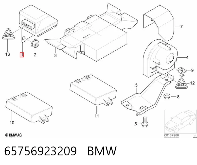 Купити 6923209 BMW Датчик антикрену
