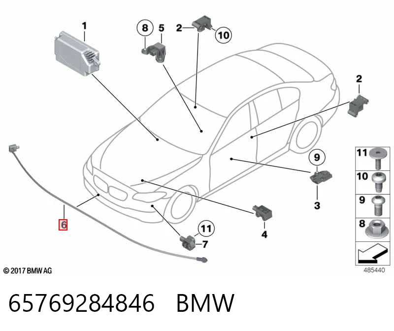  BMW 9284846 ціна, від 88.68 USD