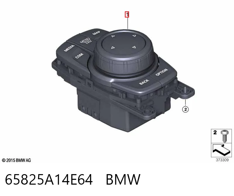 65825A0DC87 BMW Багатофункціональний джойстик керування