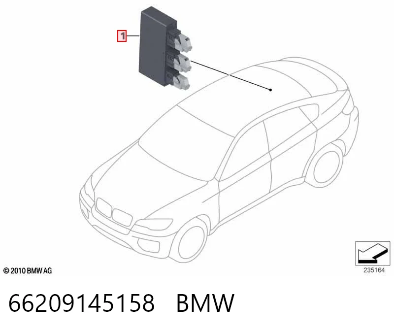 Модуль керування (ЕБУ) парктроніком BMW 6918126