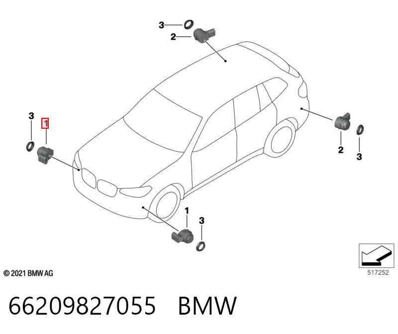 66209827055 BMW 