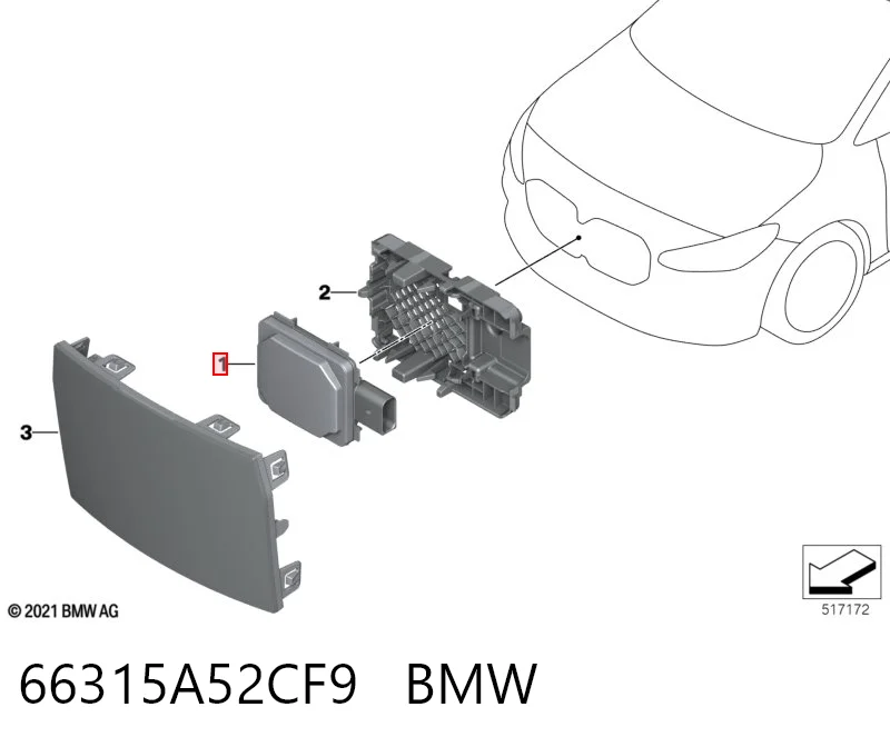 66315A52CF9 BMW 
