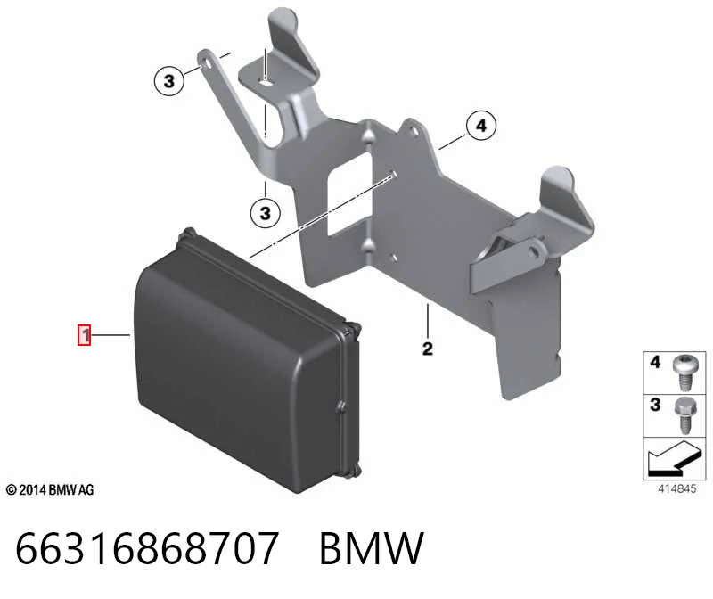 Купити 6885585 BMW Радарний датчик дистанції
