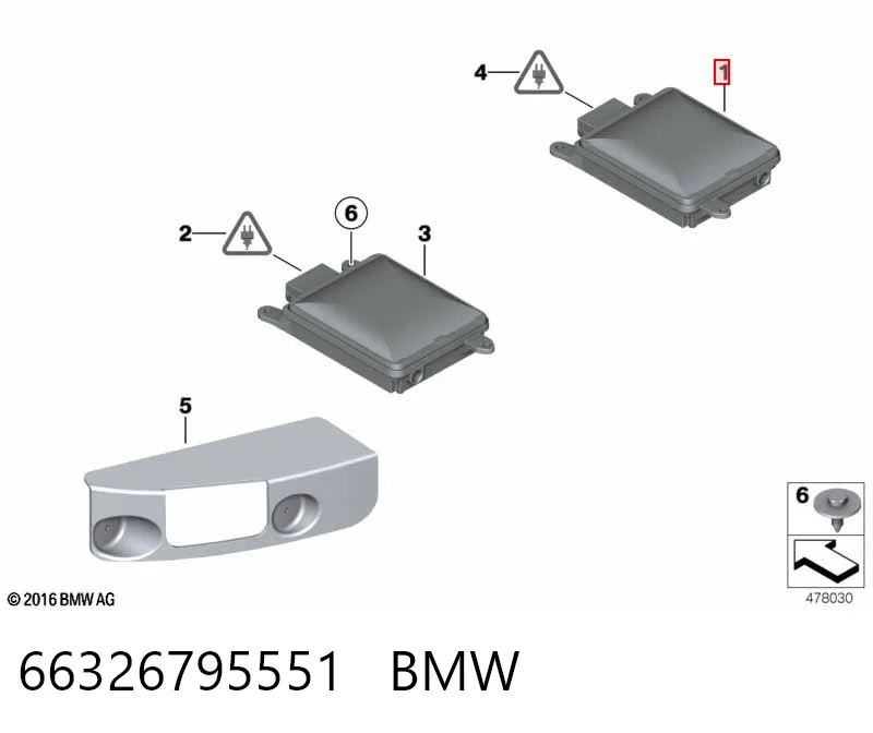  BMW 6795773 ціна, від 106.38 USD