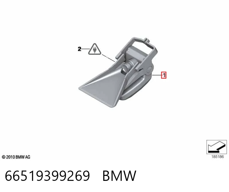 9281717 BMW Камера заднього виду