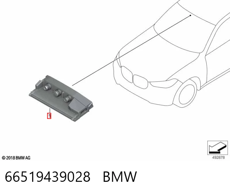  66515A03277 BMW