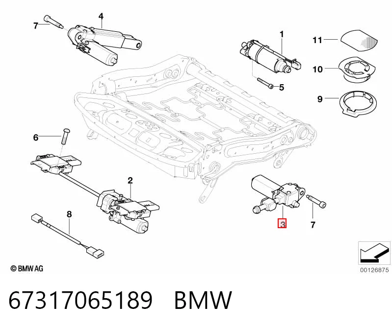  Задня права фара BMW X5 