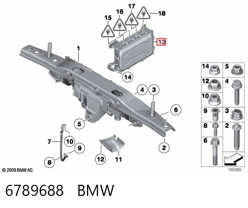  BMW 6793359 ціна, від 502.37 USD