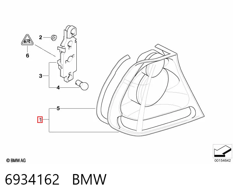 Задня права фара LLD401 Magneti Marelli