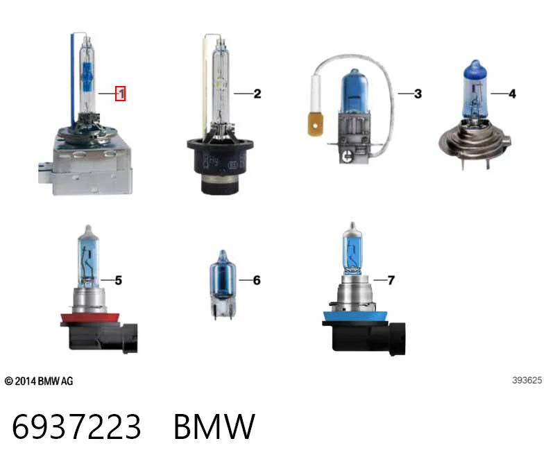 6937223 BMW Ксенон