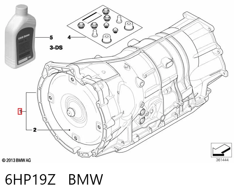 6HP19Z BMW Автоматична коробка передач