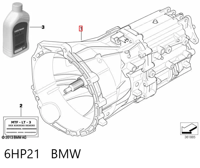 6HP21 BMW МКПП