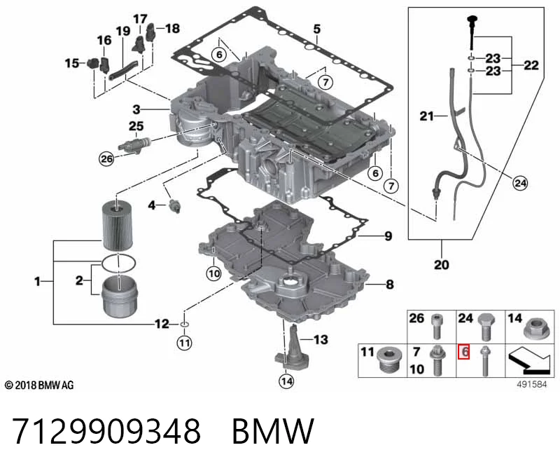 7129907068 BMW 