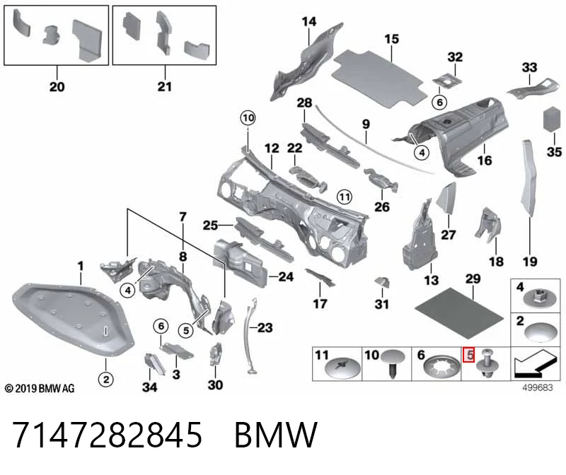  Renault (RVI) 76882EY10A ціна, від 2.08 USD