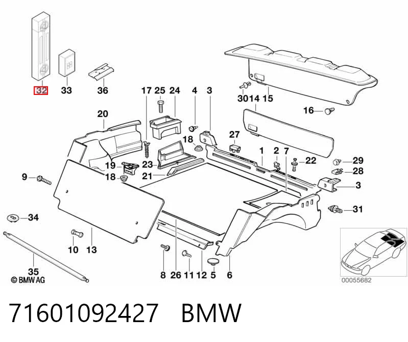 71601092427 BMW