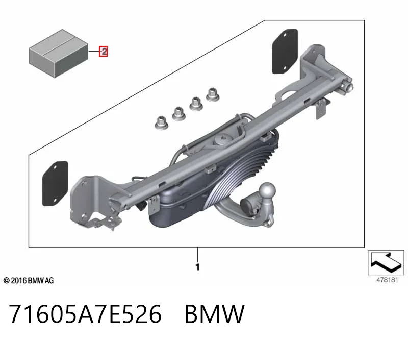 71605A7E526 BMW