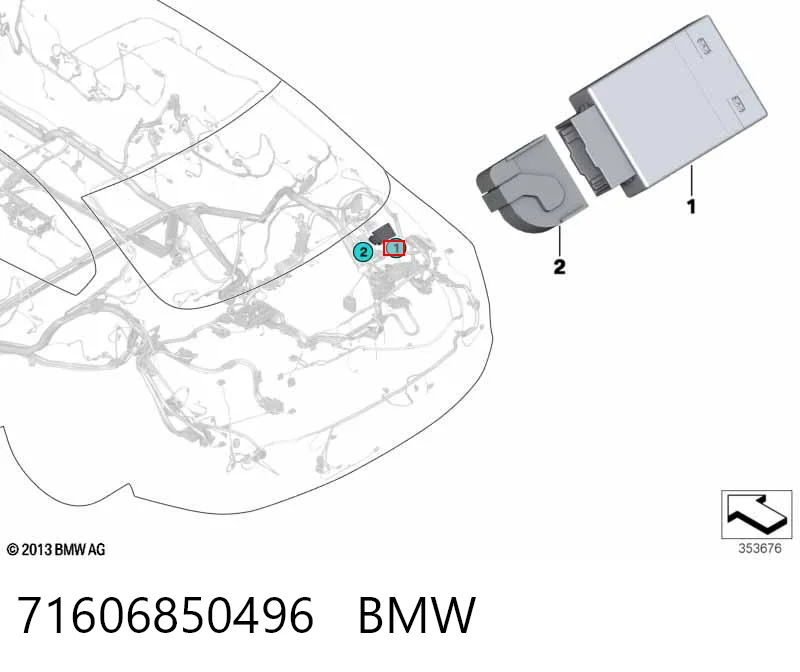 6850496 BMW