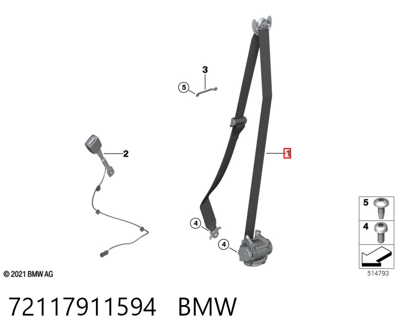 72117911594 BMW