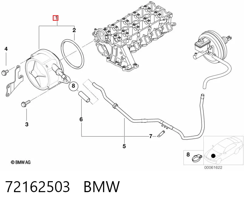 Вакуумний насос 024375 BMW