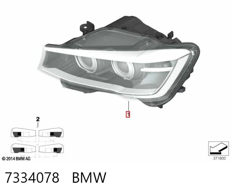 Фара передня права Depo/Loro/Abakus FP1428R2E