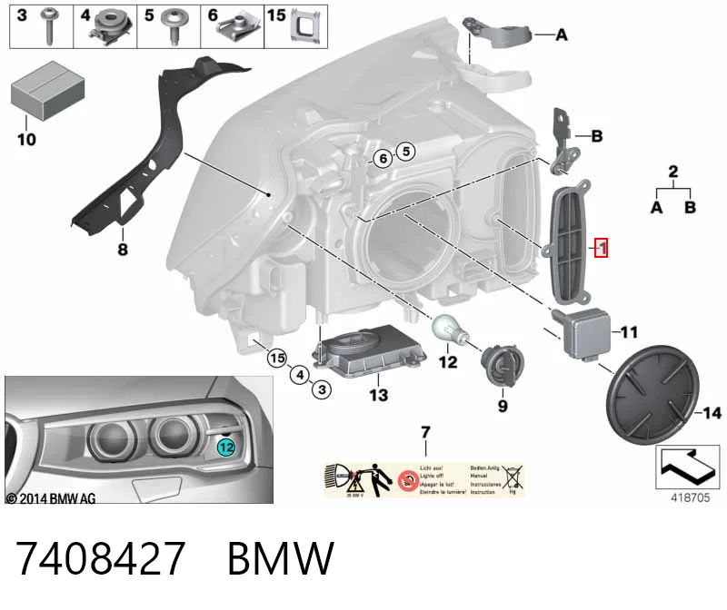 7408427 BMW 