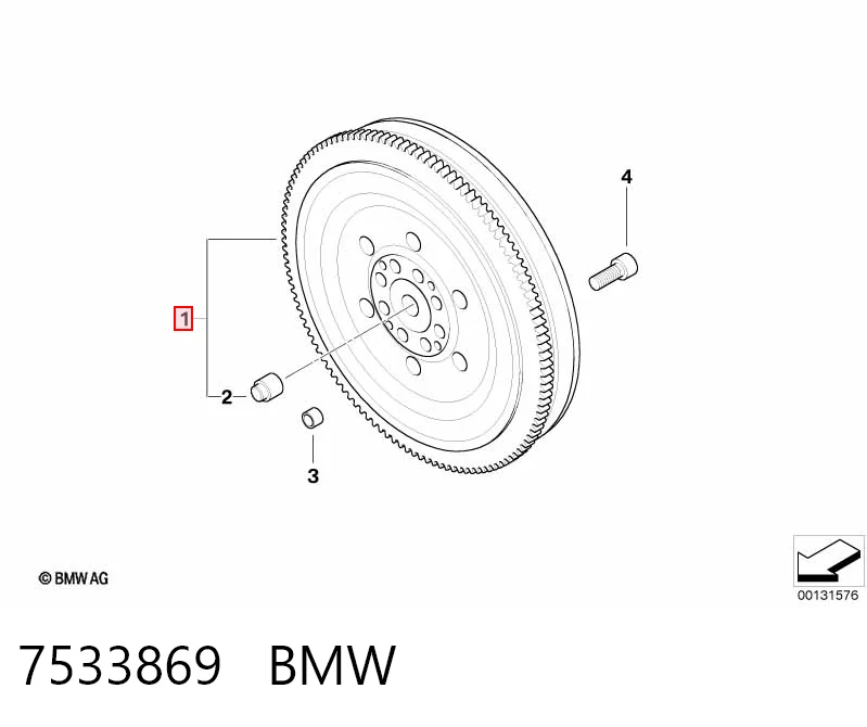 Демпферний маховик на BMW X5  E53