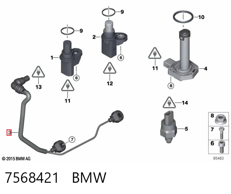 Купити 261231113 Bosch Датчик детонації