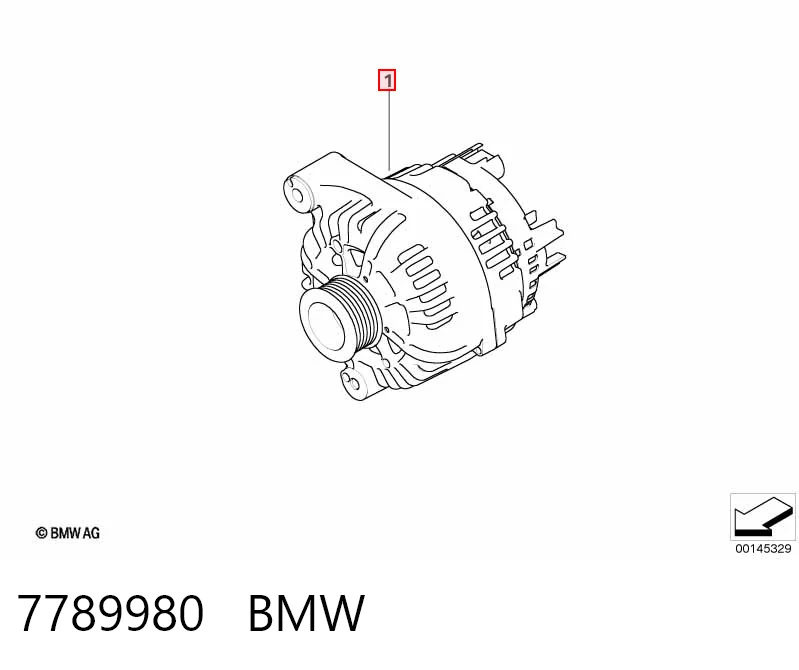 7789980 BMW Авто генератор