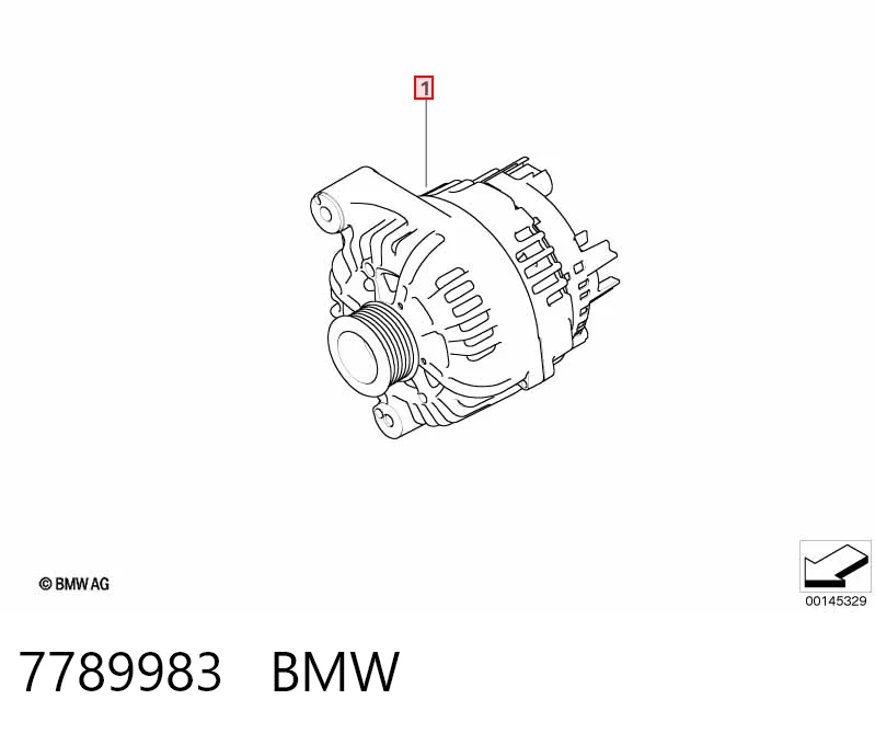 7789983 BMW Авто генератор