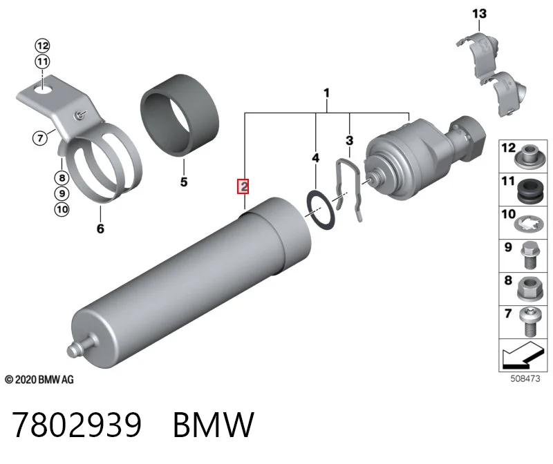 Купити Паливний фільтр BMW 3  E90