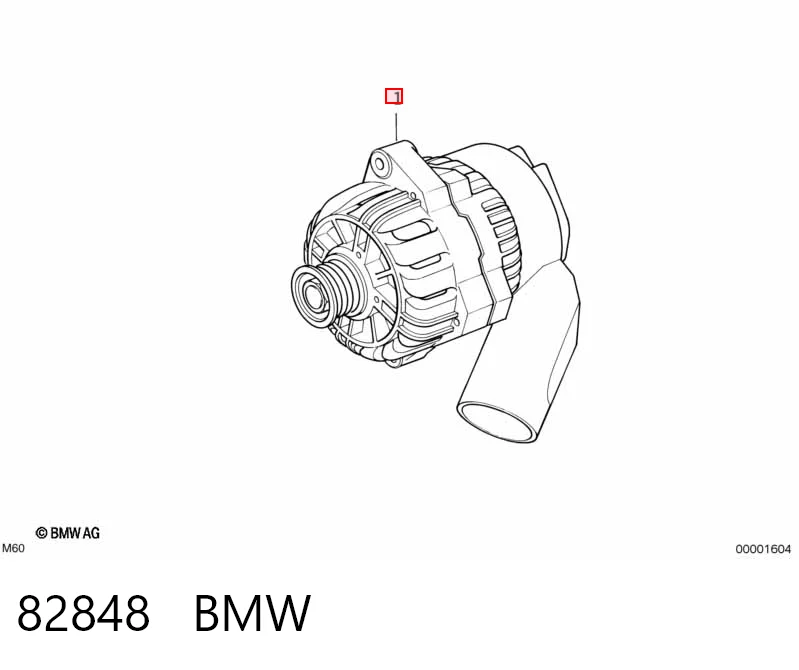 82848 BMW Авто генератор
