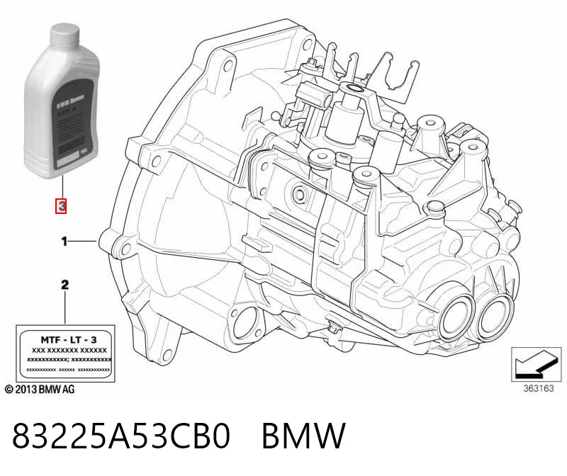 83225A53CB0 BMW