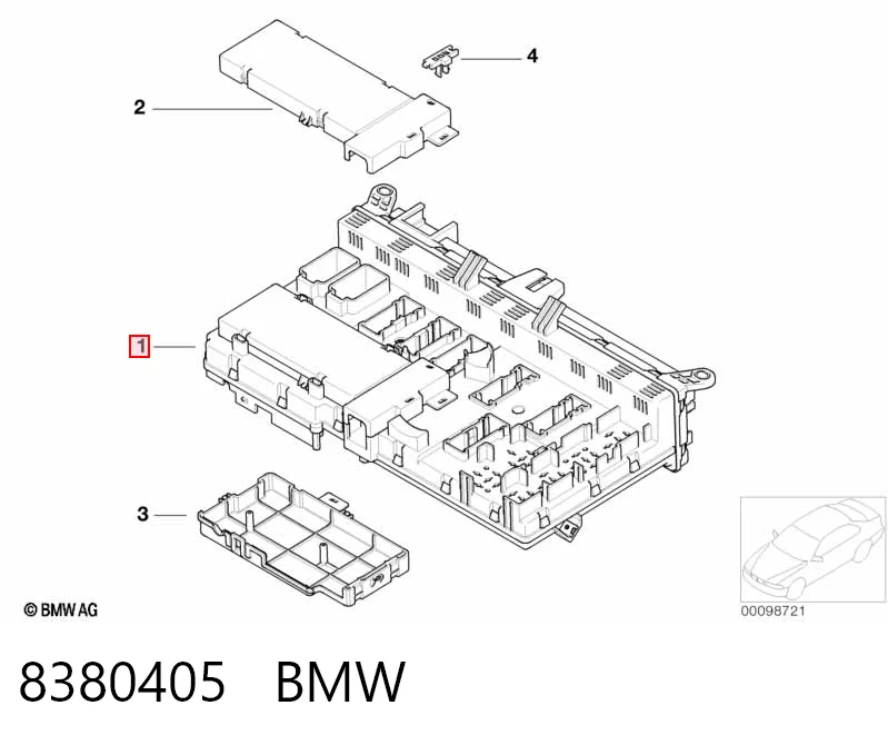 Монтажний блок BMW X5 